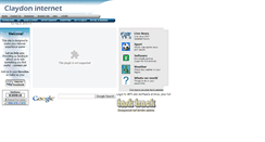Desktop Screenshot of claydons.org