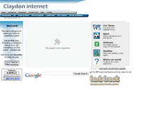 Tablet Screenshot of claydons.org